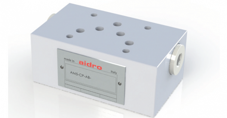 Обратные клапаны с пилотным управлением (гидрозамки) модульного монтажа АМ5-СP-* 100 л/мин – 32 МПа (320 бар)